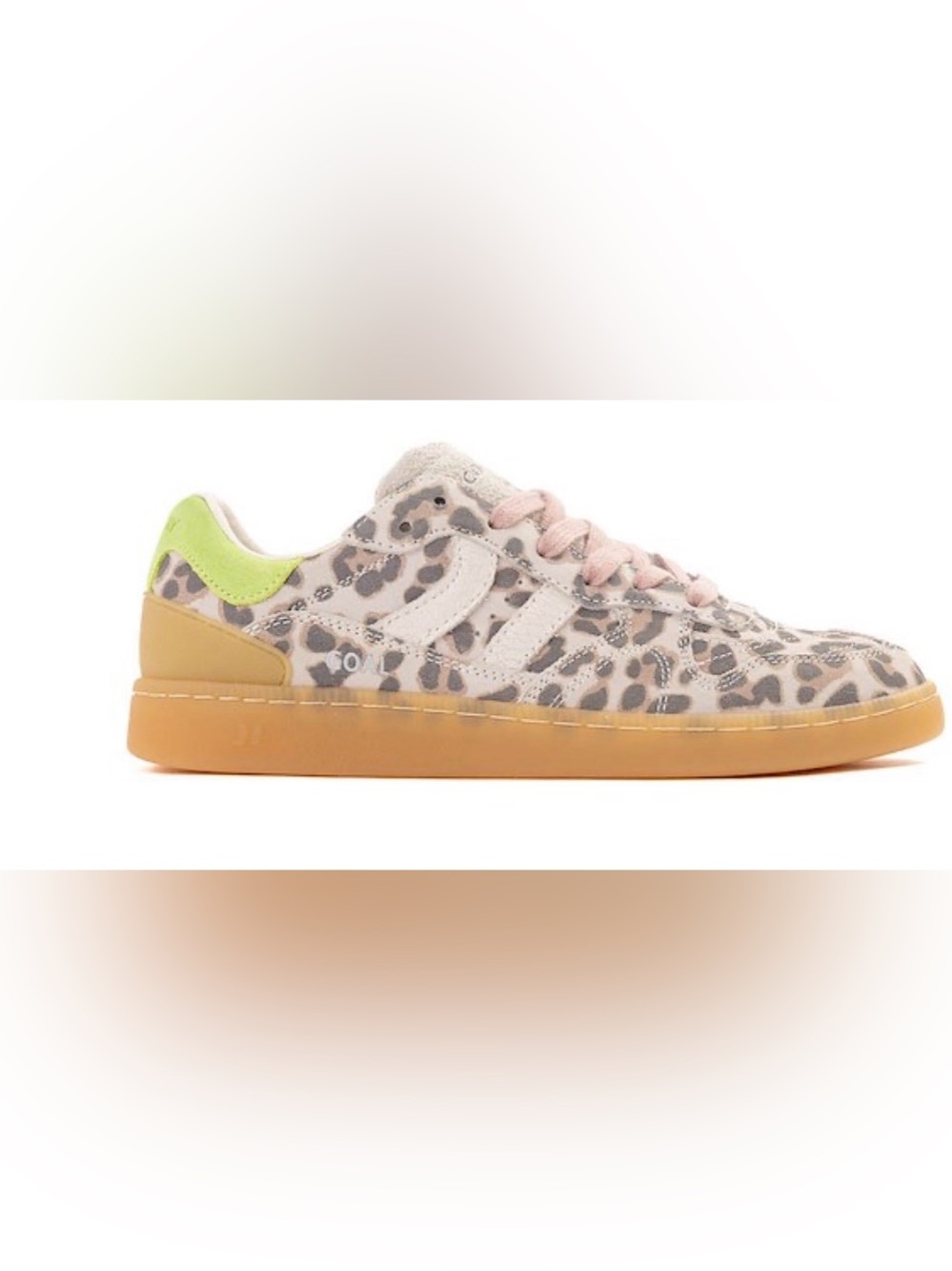 Womens Coolway GOAL Athletic Shoe - Light Leo leopard pink 8